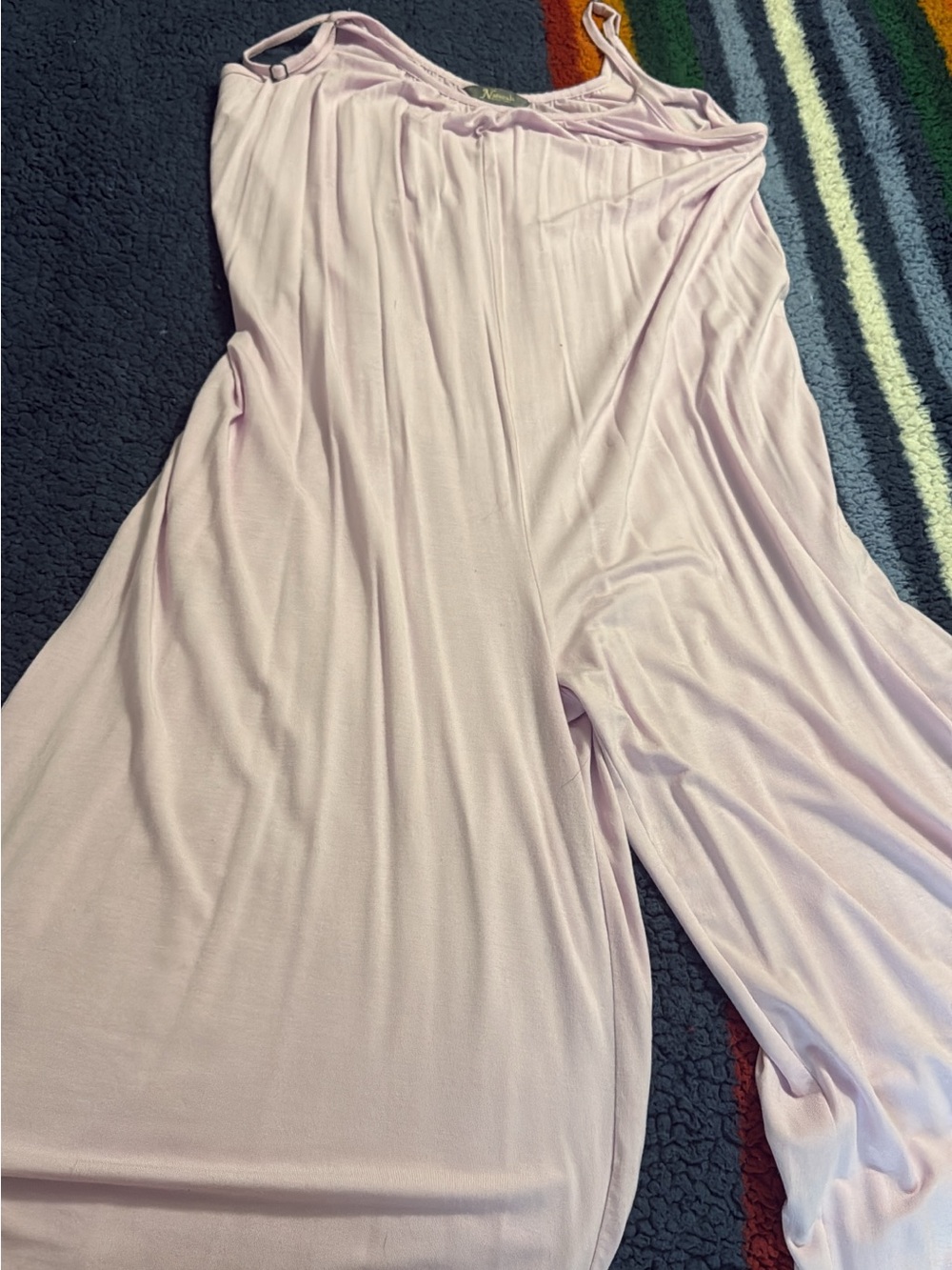 Natural Reflections Pale Lilac Wide-Leg Jumpsuit